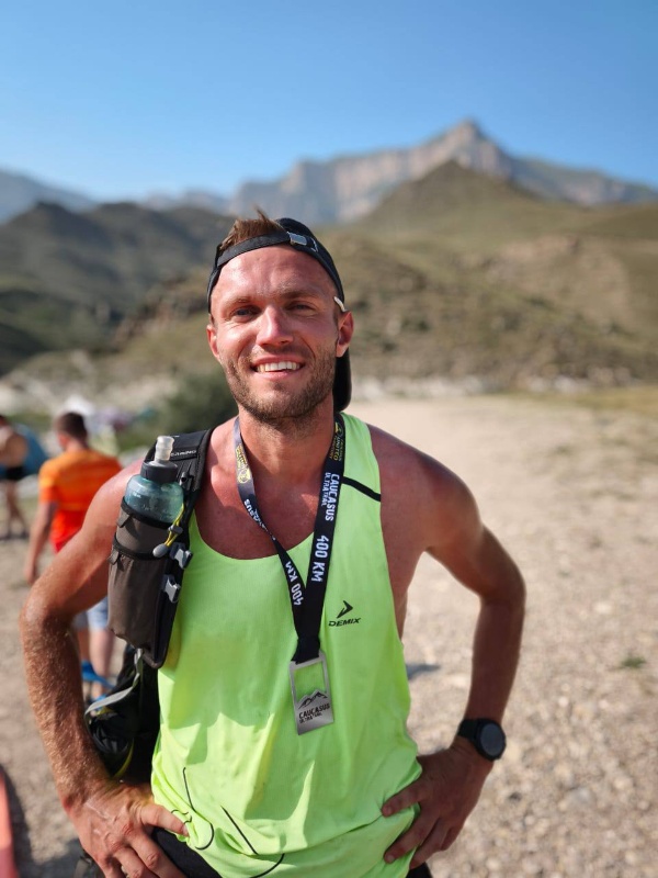 Финишировавшие участники гонки Caucas ultra trail.

Трое на дистанции.