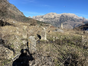 Раннемусульманское кладбище №1 в Среднем Оздик 