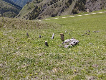 Раннемусульманское кладбище в Оасег