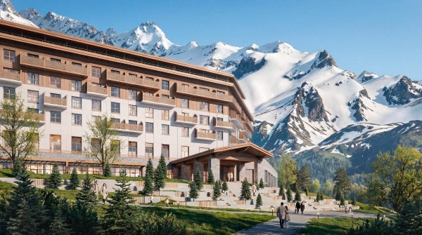 Elbrus is updating its hotel landscape.

Elbrus Group has received a positive assessment from the Main State Expertise Authority (Glavgosexpertiza) and is preparing to build a new complex in the Azau glade.

The complex will include:

Five four-star hotels with 600 rooms.

A children's entertainment center (cafe, play areas for children up to three years old, areas for workshops, board games, and active games).

SPA (saunas, hammam, group exercise room, and cardiovascular equipment).

Restaurants, a conference and banquet hall, meeting rooms, and shops.

All buildings are designed with the needs of guests with limited mobility in mind: wheelchair turning areas, handrails, and adjoining rooms for accompanying persons.

Opening is scheduled for the end of 2028. At the same time, four more cable cars in the eastern sector, near the observatory, will be launched.