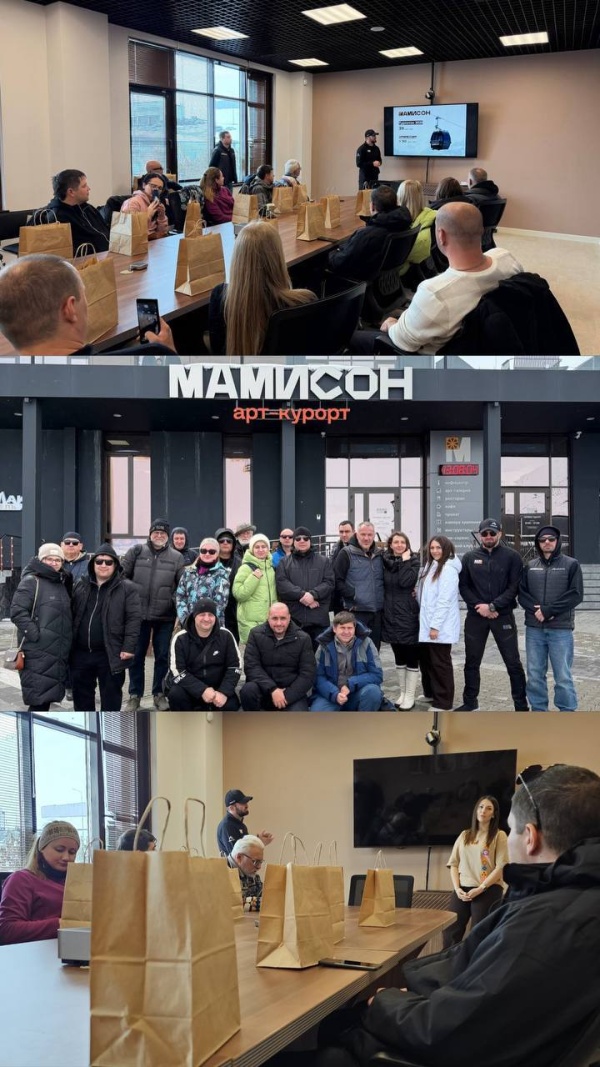 На Мамисоне состоялась встреча туроператоров-джипперов.

Обсуждались бонусы, которые дает оптовикам сотрудничество с курортом. Кроме того, участникам показали площадки, где можно организовывать мастер-классы, лекции и тематические вечеринки, а также канатные дороги и другие сооружения. 