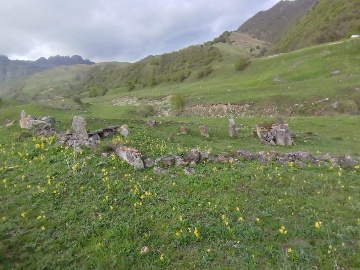 Раннемусульманское кладбище №3 в Цори