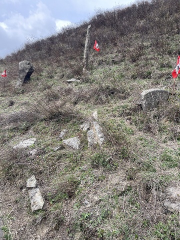 Раннемусульманское кладбище №1 в Тарш