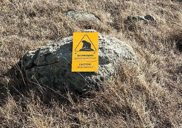 Знак «Осторожно! Дикие животные»