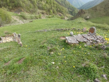 Раннемусульманское кладбище №3 в Цори