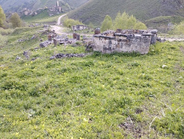 Раннемусульманское кладбище в Гершки