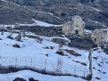 Раннемусульманское кладбище №1 в Шоан