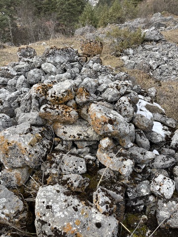 Циклопические постройки в Нижнем Дошхакле