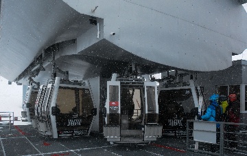 Станция гондольной канатной дороги «Мир» (POMA-2)