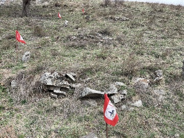 Раннемусульманское кладбище №1 в Тарш