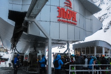 Станция Азау гондольная