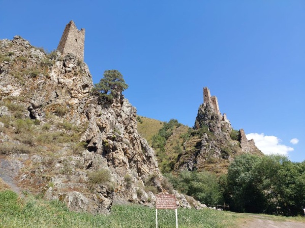 Начало реставрационных работ на объекте культурного наследия Архитектурный комплекс "Вовнушки" в горной Ингушетии. Авторский надзор за "АСМ Групп".