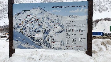 Карта горнолыжных трасс курорта «Эльбрус»