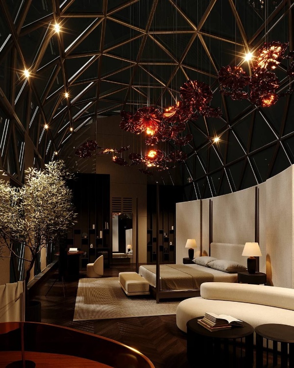 Уже летом в истории отеля "WAWELBERG" откроется новая глава - видовой двухуровневый пантхаус. Пространство на последних этажах станет флагманской резиденцией "WAWELBERG" - местом, где редкая архитектура, впечатляющая панорама Петербурга и приоритетный сервис соединятся в особый опыт проживания. Именно так отель продолжает свою философию: с вниманием к деталям и уважением к историческому контексту.

На первом уровне расположится панорамная гостиная с обеденной зоной и стильной барной стойкой. На втором, под куполом - просторная спальня с камином и отдельно стоящей ванной. Визуальным акцентом интерьера станет арт-объект Дейла Чихули - люстра "Коралловый закат".

Генеральный проектировщик отеля - "АСМ Групп".