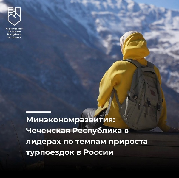 Чеченская Республика стала лидером по темпам прироста турпоездок в России. 

Количество туристических поездок по стране в 2024 году выросло более чем на 10%, в том числе за счет увеличения числа иностранных туристов на треть. Об этом министр экономического развития РФ Максим Решетников сообщил на заседании коллегии Минэкономразвития.

Среди регионов, которые показали наибольший рост турпоездок, выделяются Чеченская Республика, Тува, Ульяновская и Рязанская области, где прирост составил более 35%.

«У нас сложилась хорошая синергия с представителями отрасли, с сенаторами, с регионами. Плотная работа, которая выражается в цифрах. За прошлый год, по оперативным данным, число турпоездок выросло более чем на 10%, в том числе иностранных туристов — на 35%. Это прямое следствие тех решений, которые были поддержаны Президентом по электронным визам, по групповому безвизу», — сообщил Максим Решетников.