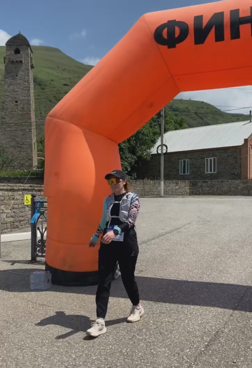 Дистанцию Тухсарой 20 закрывает Родионова Юлия!

Прогулялась полумарафон в горах Чеченской Республики за 5 часов 51 минуту.

https://docs.google.com/spreadsheets/d/1bHB5wPhg8wtmX1CYiEzN8oQKRhpze8kCE5sU1o86xFI/edit?usp=drivesdk