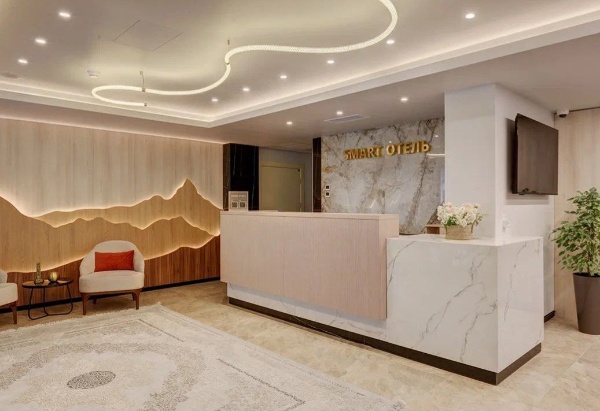 Свежие фотографии открывшегося в конце прошлого года по проекту "АСМ Групп" нового Smart отеля в центре столицы Республики Ингушетия - городе Магас.