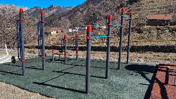 Спортивная площадка в селе Химой